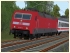 BR 120.1 der DBAG mit verkehrsroter Lackierung in Epoche V (2)