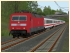 BR 120.1 der DBAG, verkehrsrote Lackierung, Epoche VI (1)