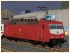 BR 120.1 der DBAG mit orientroter Lackierung und hohen wei�en Frontlatz in Epoche V (4)