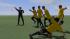 Fussballspieler mit Tauschtextur Set 2 (laufend) (3)