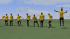 Fussballspieler mit Tauschtextur Sparset (3)