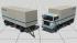 Volvo F88 + Anh�nger mit Kofferaufbau -Volvo- (4)