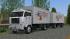 Volvo F88 + Anh�nger mit Kofferaufbau -M�bel Kanus- (1)