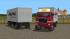 Volvo F88 + Anh�nger mit Kofferaufbau -KV Waldheim/Malimo- (1)