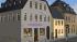 Drei S�chsische Kleinstadth�user mit Post Meilen S�ule (3)