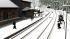Erwachsene Reisende im Winter � Set 1 (3)