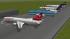 Grosses Sparset Flugzeug MD11 (FedEx,LH-Cargo/KLM,Swiss Passagierversion) (1)