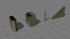 Flexible Granit-Pfeiler und -Widerlager (1m) (4)