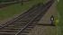 Normalspur BW und Bahnhofs Rost-Weichen Hand gelb EW 54-190-1:7,5H (2)