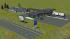 Autobahn Rastst�tte f�r das Einspurige Stra�ensystem (1)