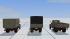 Lkw der 30er Jahre, Typ B, BEIGE-Braun | Pritsche, Plane und Koffer | mit entsprechenden Anh�ngern (2)