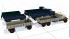 Lkw �30er Jahre� | Typ C | PRITSCHE in den Farben Beige, Blau und Gr�n jeweils mit Anh�nger (2)