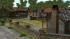 Landschaft 1 20 x 20 m Diorama, 2 l�ndliche H�user, mit Steinmauern (2)