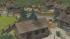 Landschaft 2, 20 x 20 m Diorama, 2 einfache Steinh�user, mit Holzz�unen (1)