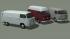 VW T2a Kastenwagen mit Hochdach, Set 2 neue Farben (1)
