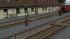Bahnsteige, Laderampe und Betonplattenweg (4)