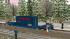Container Tragwagen, Schmalspur und ein 20 Fu� Container (2)