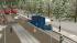 Container Tragwagen, Schmalspur und ein 20 Fu� Container (3)