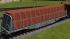 US Bulkhead FlatCar mit Ziegel-Beladung (4)