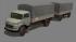 Mercedes L 322 + Anh�nger / Grau-Schwarz (1)