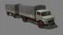 Mercedes L 322 + Anh�nger / Grau-Schwarz (2)