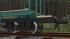 Ungarischer 4-achs Flachwagen mit Rungen (600mm) - beladbar (4)