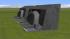 Portal Autobahntunnel - Eine R�hre - 1-Spur Mittig (2)