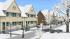 Reihenh�user Gartenstadt. Set 7 in Winterausf�hrung (1)