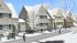 Reihenh�user Gartenstadt. Set 7 in Winterausf�hrung (3)