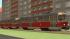 Strassenbahn Tatra T4D und B4D Meterspur Rot-Beige (2)