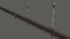 Hauptsignalset (1 fl�gelig) mit Negativfl�gel und Mastanstrich in 3 H�hen (2)