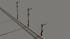 Hauptsignalset (2-flg) als Standard-, Hoch- und Zwergsignal (Regelanstrich) (1)
