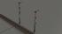Hauptsignalset (3-fl�gelig) als Standard- und Hochsignal im Regelanstrich (1)