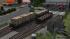 Flachwagen, Normalspur, Samms 709 mit Kantholzbeladung (2)