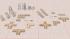 24 Teile, Treppen Bausatz, Catwalk, Gallerie, WS3 (1)