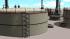 Raffinerie, Tank mit L�schsystem, gro�, WS3 (2)