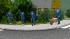 3 animierte Arbeiter und 3 Standmodelle von Arbeitern in grau (4)