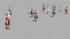 Bayrische Madl im Dirndl, 12 Figuren (1)