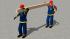 Holzarbeiter im S�gewerk (2)