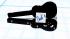 Animierter Strassenmusiker mit Gitarre, Mikro, Box, Gitarrenkoffer und Sound (3)