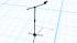 Animierter Strassenmusiker mit Gitarre, Mikro, Box, Gitarrenkoffer und Sound (4)