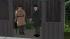 Animierte M�nner im Trenchcoat mit und ohne Schirm (3)