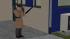 Animierte M�nner im Trenchcoat mit und ohne Schirm (4)