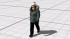 Personen im Winter, gehend (3)