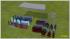 Farbige Glas Splines und Immobilien (1)