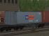 Zweiteilige Containertragwagen Typ Sggrss 80 der CD (1)