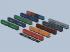 Zweiteilige Containertragwagen Typ Sggrss 80 RailLogix/RRL (4)