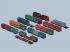 Vierachsige Containertragwagen Typ Sgnss-y 60 �BB (4)