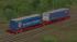 Zweiteiliger Taschentragwagen Typ Sdggmrss RCW (�BB) (1)
