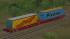 Zweiteiliger Taschentragwagen Typ Sdggmrss RCW (�BB) (2)